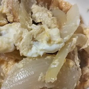 リメイク☆鶏の唐揚げで作る親子丼